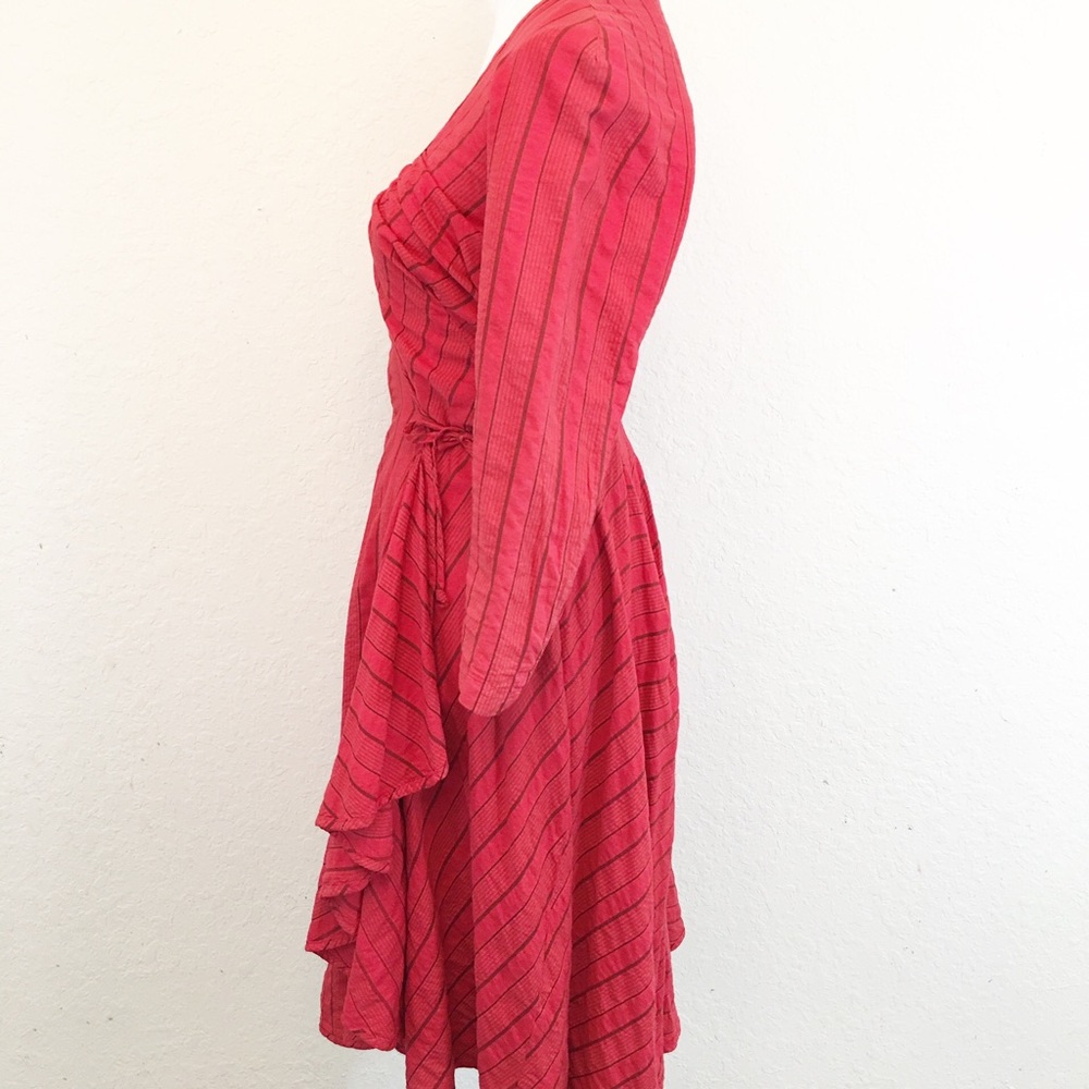 Vivienne Westwood | Anglomania Red Wrap Dress - Picture 4 of 8
